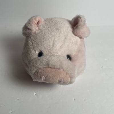 Vintage Head Case Bear Pig Plush  Design CD-DVD Holder Zip Plush Case