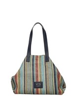 Borsa Donna V73 Blu/multicolor