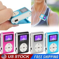 Mini MP3 Player Portable Clip Running Sport Music Play Support Micro SD Card USA