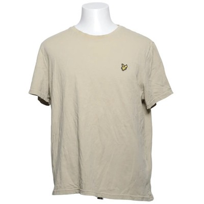 Lyle & Scott, T-shirt, Größe: XL, model: organic, Beige, Bio-Baumwolle #BZy