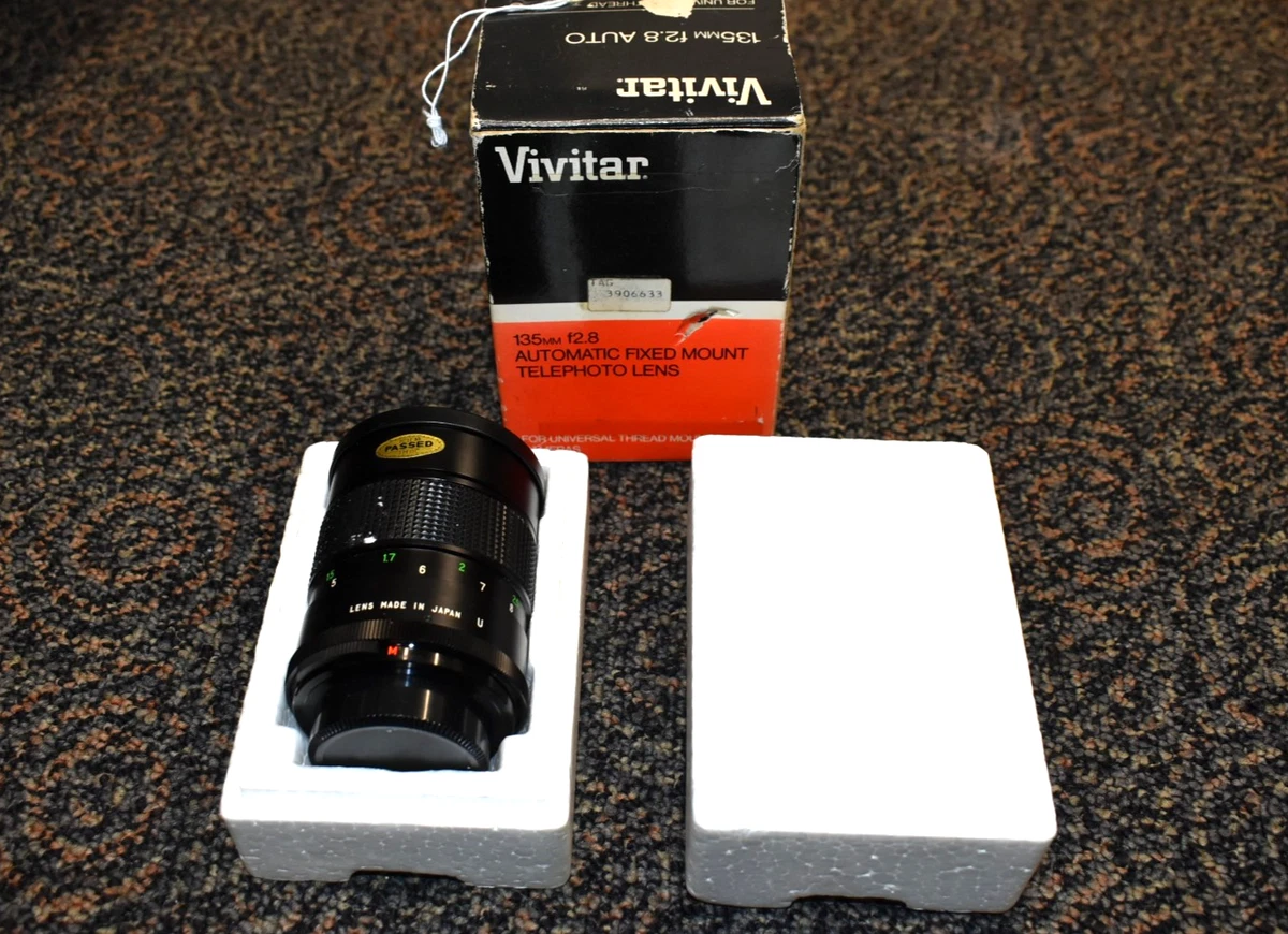 Vivitar f/2.8 Camera Lenses 135mm Focal for sale - eBay