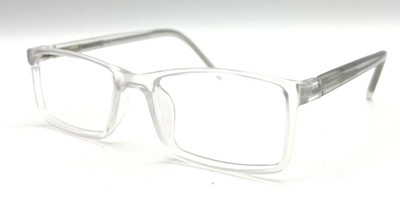 Muse 35-000090 Scholar Clear Matte Square Authentic Eyeglass Frames 50-19-145