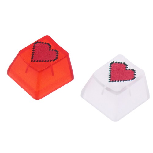 Heart Shape Keyboard Keycaps For Esc Key Caps For Mechanical Gaming Keyboard - Photo 4/12