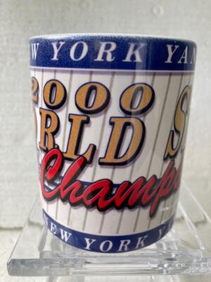 New York Yankees 2000 World Series Baseball Champions Coffee Cup Vintage MLB  | eBay