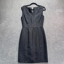 Tahari Arthur S. Levine Women’s Black Dress Size 4 Classic Formal Wear