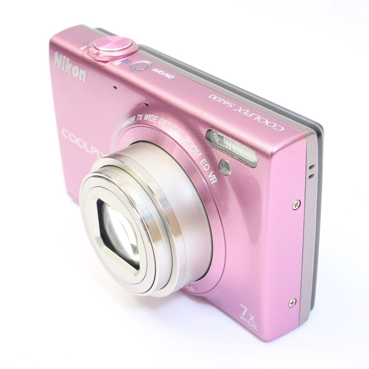 M36 Near Mint Nikon COOLPIX S6100 Compact Digital Camera