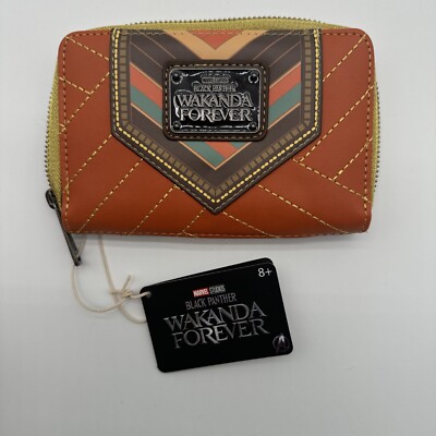NWT Black Panther Wakanda Forever : Okoye Cosplay Loungefly Backpack & Wallet Marvel Loungefly Mini Backpack - Black Panther Okoye Cosplay main image 3