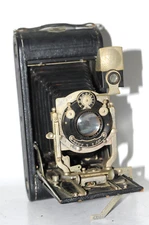 Vintage Ansco 3A Folding Camera f/6.3 Lens, Working!