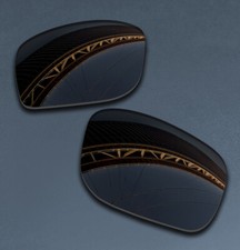 Black POLARIZED Replacement Lenses for Oakley Gibston OO9449 61mm Sunglasses