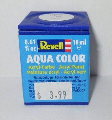 Revell Aqua Color Acrylic Paint (18ml) Matt White 05 #36105 NEW