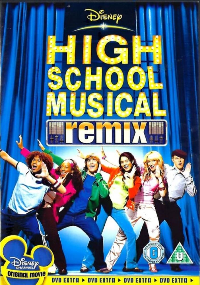 High School Musical - Remix DVD (2007) FREE SHIPPING
