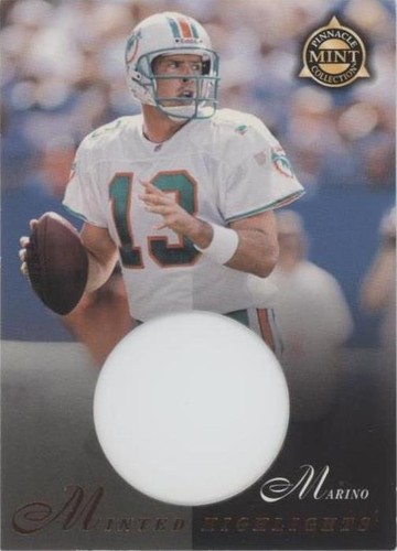 dan marino miami dolphins 1997 pinnacle mint card 26 | eBay