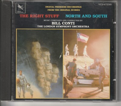 Bill Conti & London Smyphony Orchestra   The Right Stuff + North and South - CD