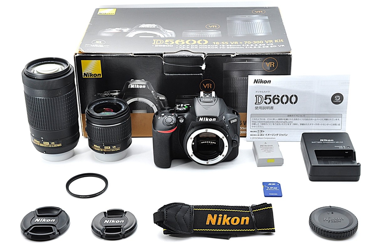Nikon d5600 18-55 vr+70-300 vr kit 【公式通販】