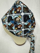 Men/Women Surgical Scrub Cap Lined Joe Comics 100 Cotton Cool Cap