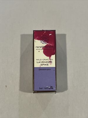 RARE ESSENCE AROMATHERAPY ORGANIC ESSENTIAL OIL LAVENDER SPIKE .169 FL OZ