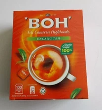 BOH Plantation Cameron Highlands TEA 100 Bags Malaysia Tea Bags Oolong Tea MY