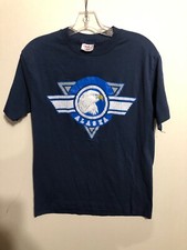 Vintage Alaska Graphic Blue T-Shirt Large Made In USA