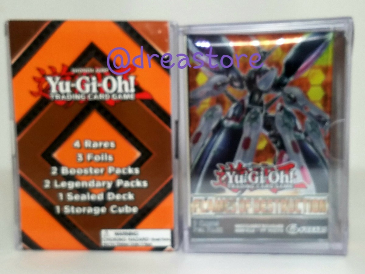 Yugioh Mystery Cube Legend of Blue Eyes Flames of Destruction