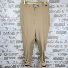 Vintage Millers Beige Breeches Horse Riding Pants USA Made Size 30 Stretch 29x22