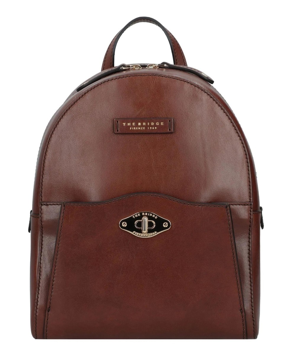 THE BRIDGE ブラウンレザー バックパック　ビンテージ THE BRIDGE ブラウンレザー バックパック ビンテージ