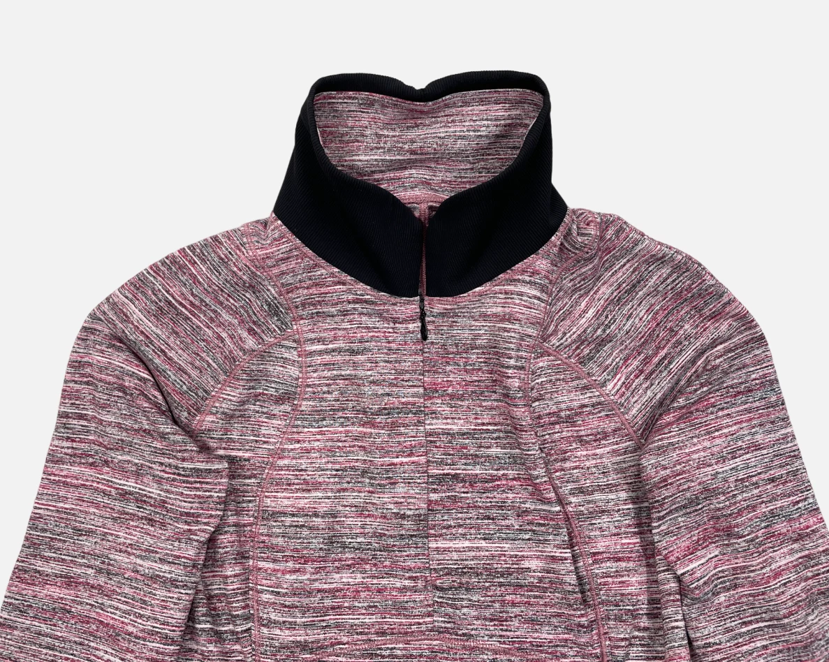 lululemon 1/4 zip pullover sweatshirt thumb holes jacket