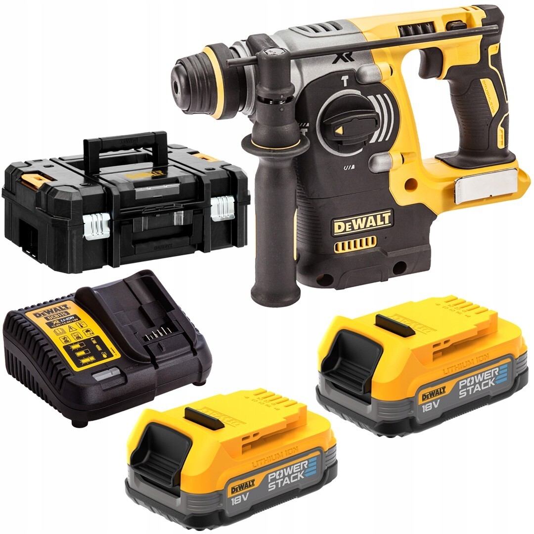 TASSELLATORE DEWALT  SDS-PLUS BRUSHLESS DCH273H2T-QW 2 BATT 18V 5.0AH POWERSTACK