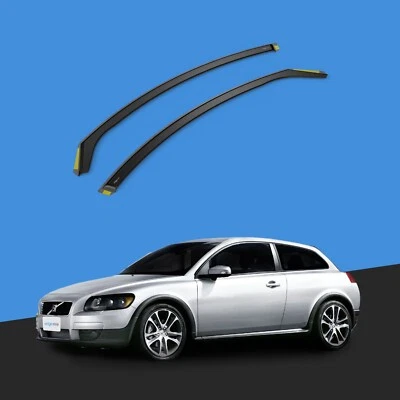 Windabweiser Volvo C30 2006-2013 3-türer Schrägheck Hatchback 2-tlg getönte Visiere - Bild 1 von 4
