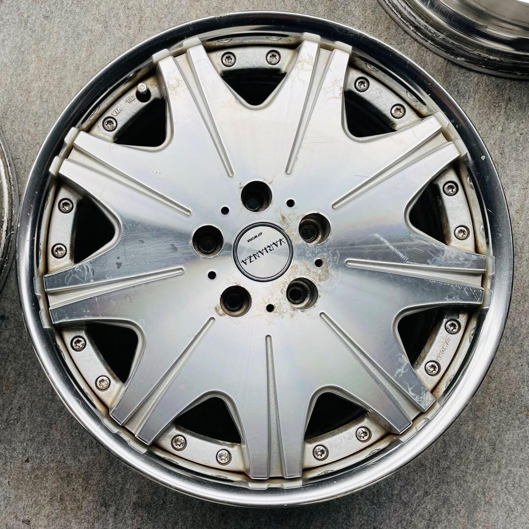 WORK VARIANZA 17 6j ET49 4h100 4本 WORK VARIANZA 17 6j ET49 4h100 4本 - メルカリ