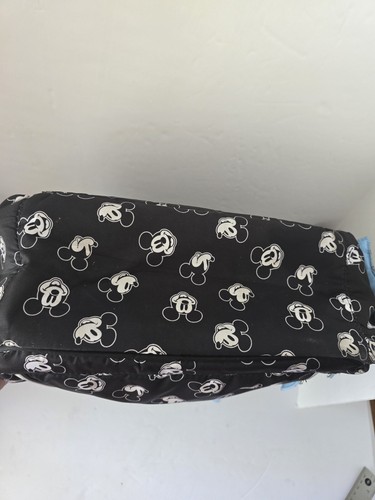 Authentic Disney Baby Black & White Mickey Mouse Multi Pc Diaper Bag Backpack - Picture 7 of 9