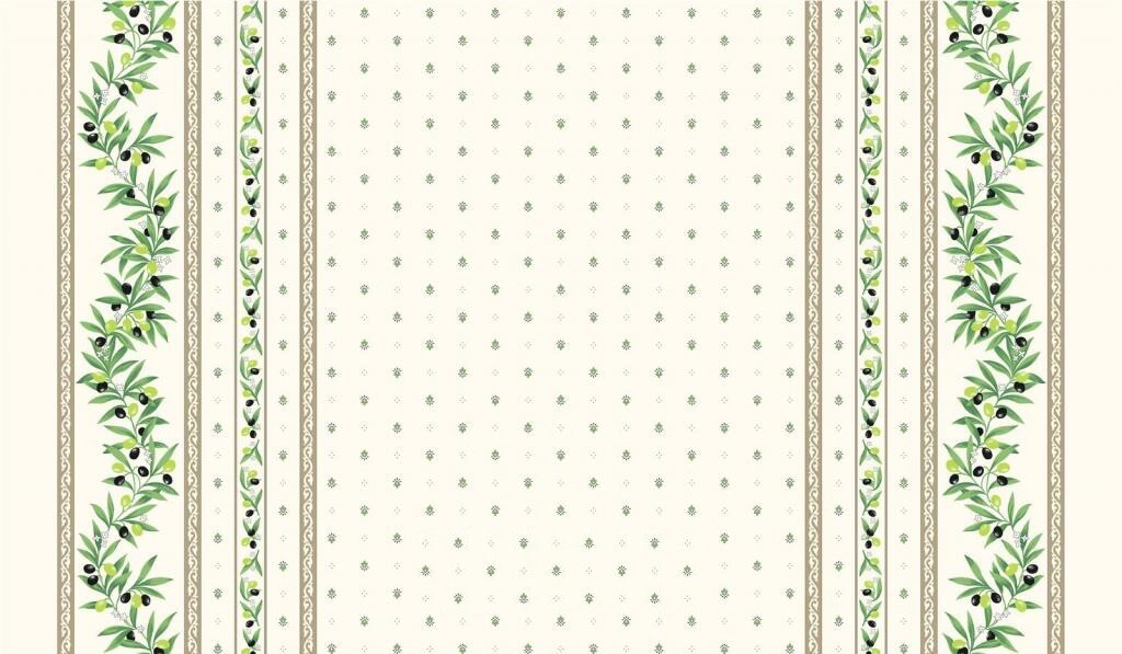 Nappe coton 2m/1m55 Ramatuelle pour vos repas de famille en terrasse