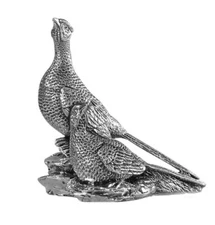 Silver PHEASANT Model - Fully Hallmarked Sterling Silver