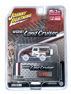 Chase! Johnny Lightning 1:64 1980 Toyota Land Cruiser Weathered