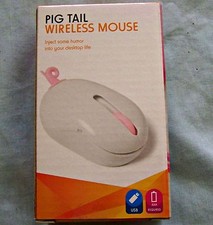 PIG TAIL WIRELESS MOUSE -- GREAT GIFT