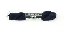 PEPPER POT SILK 145 Navy Blue Single Ply 30 Yd. Needlepoint Stitching Thread