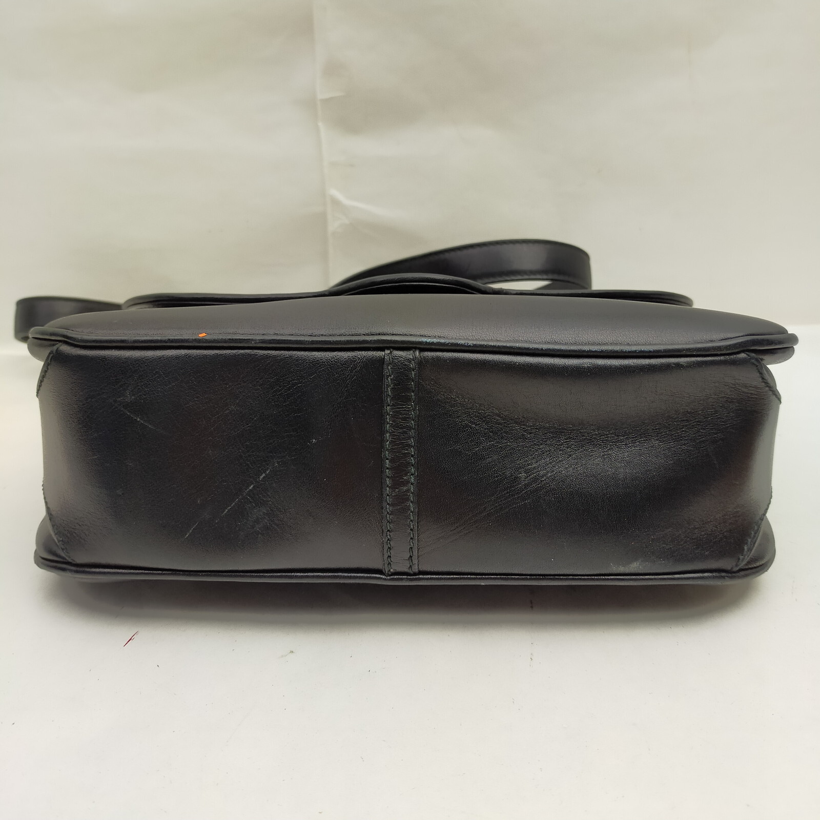 Vintage Gucci Crossbody bag Black Leather 2258351 eBay