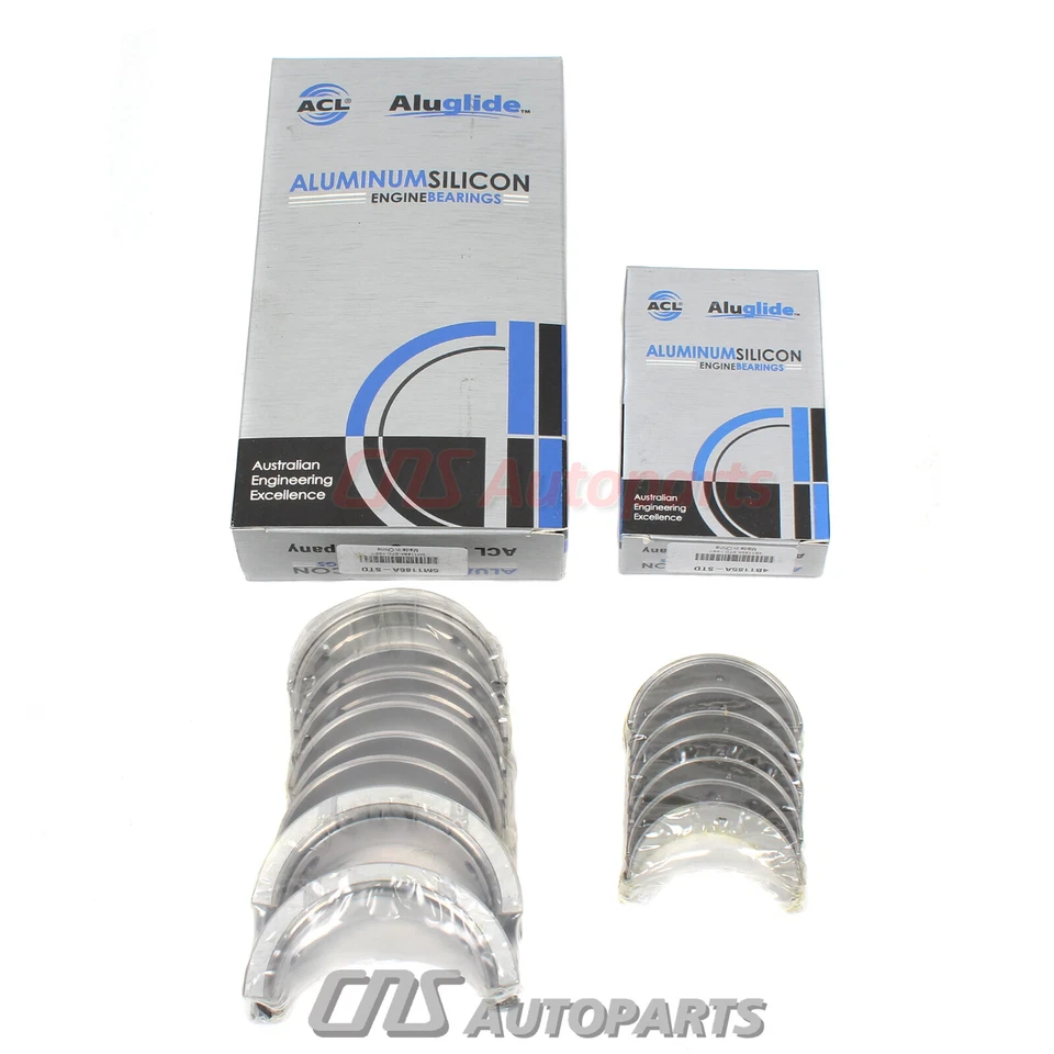 ACL STD Main Rod Bearings For Mitsubishi Eclipse Talon Laser 2.0L 4G63 4G63T Foto 3 de 4