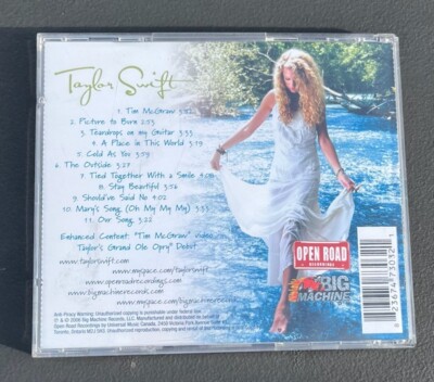 Taylor Swift - AUTOGRAPHED - Debut Album Signed 1st CD - Real! | eBay