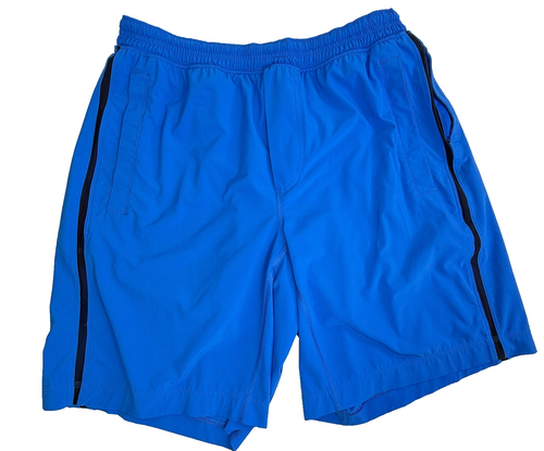 Lululemon Mens Shorts SZ Large Pace Breaker Lined Royal Blue Shorts 8” Inseam