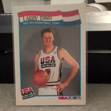 1991 Hoops #576 Larry Bird  Boston Celtics Olympic Basketball Team USA HOF STAR