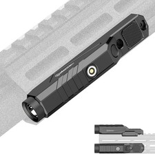 1600 Lumen Tactical Weapon Flashlight with Strobe M-Lok Mount