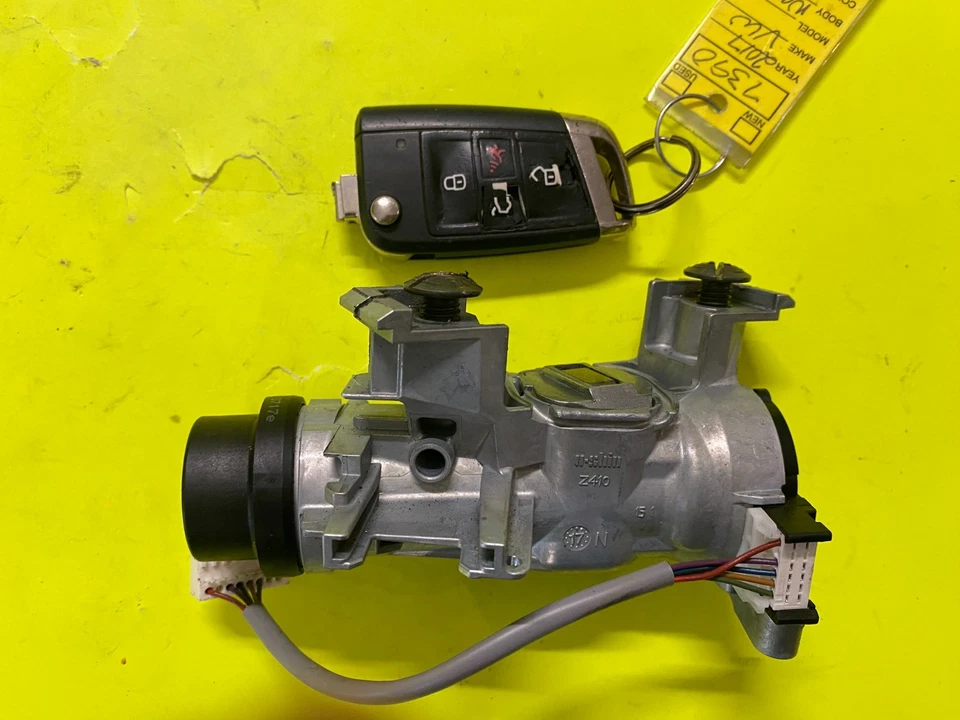 2012-2017 VOLKSWAGEN TIGUAN IGNITION SWITCH LOCK W/KEY & CYLINDER OEM 1K0905851B - Image 2 of 4