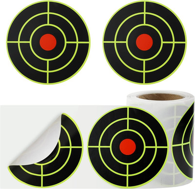 200 Stück Selbstklebende Schießscheiben, 7,6cm Runde Shooting Target Schießschei