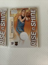 2024-25 Panini NBA HOOPS Rise N Shine Lot Of 2 Nikola Topic & Tidjane Salaun RC