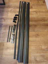 Thule Wingbar Evo 150 Black Load Bars 711520 Aerodynamic Crossbars 60 Pair Thule Wingbar Evo 150 Black Load Bars 711520 Aerodynamic Crossbars 60 Pair