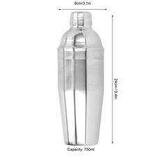 Stainless Steel Cocktail Shaker Shaking Tool For Bar Coffee Shop Supplies