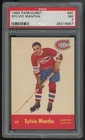 1955-56 Parkhurst Hockey PSA 7 Sylvia Mantha Montreal Canadiens #60
