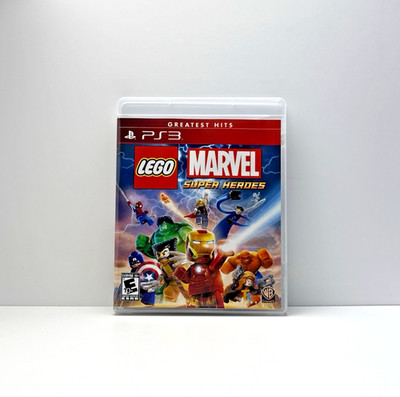 LEGO Marvel Super Heroes Sony PlayStation 3 PS3 Mint CIB Refurbished & Tested