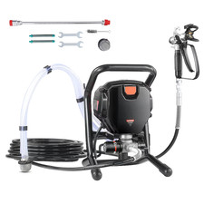 VEVOR Stand Airless Paint Sprayer 3000PSI 750W Efficient Electric Airless