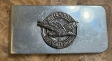 Pratt & Whitney Metal Money Clip Pewter Flyin...